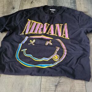 Short sleeve nirvana shirt